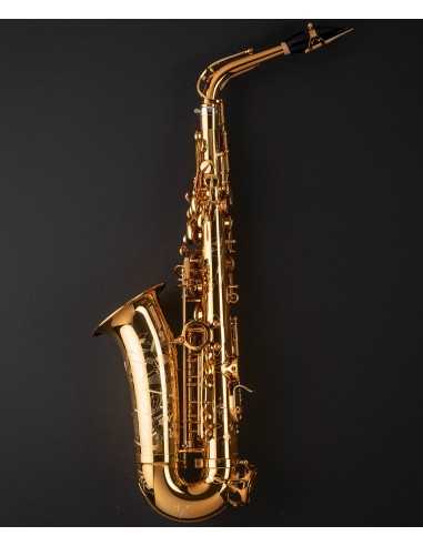 Saxofón Alto Selmer Signature Dorado Goldmessing Grabado DGG