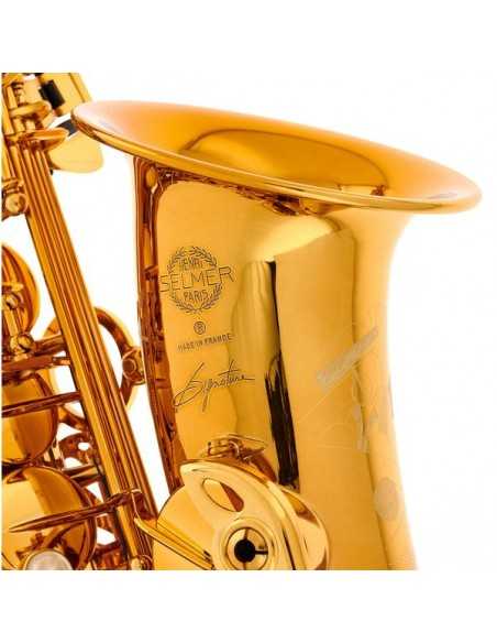 Saxofón Alto Selmer Signature Dorado Goldmessing Grabado DGG