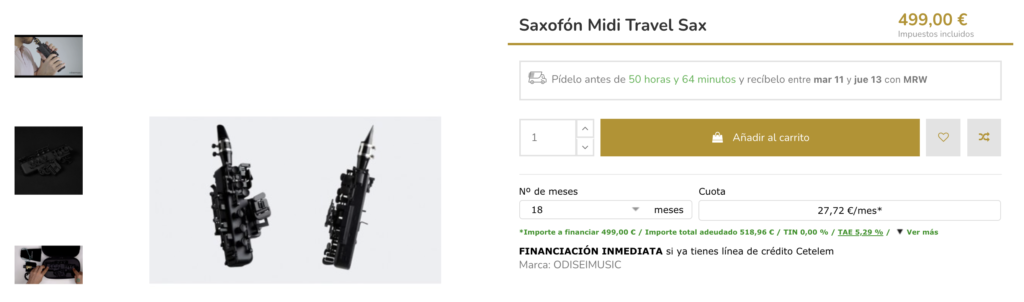 Travel Sax 