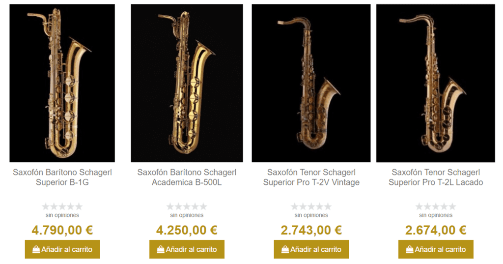 saxofones Schagerl