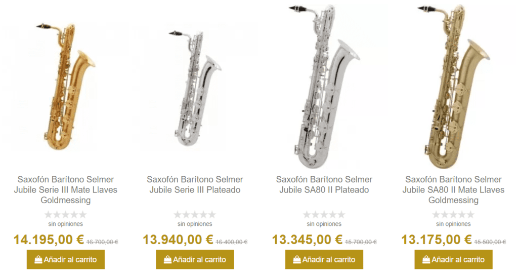 saxofones Selmer