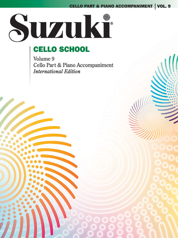Suzuki Violoncello School Vol. 9 - portada