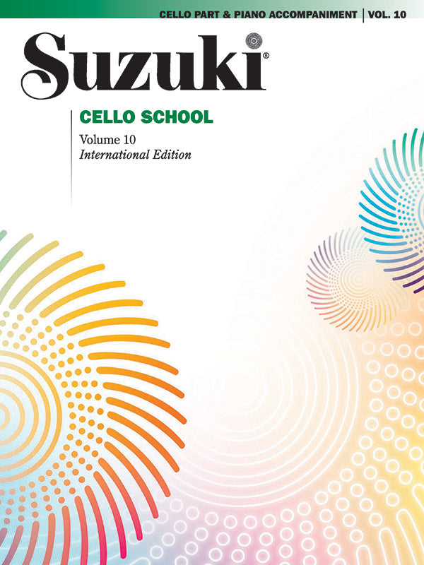 Suzuki Violoncello School Vol. 10 - portada