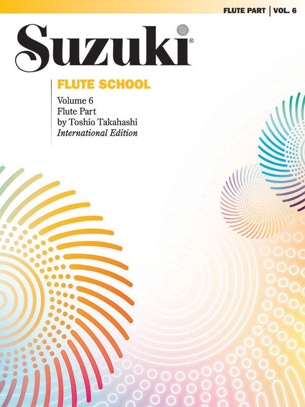 Suzuki Flute Vol. 6 - portada