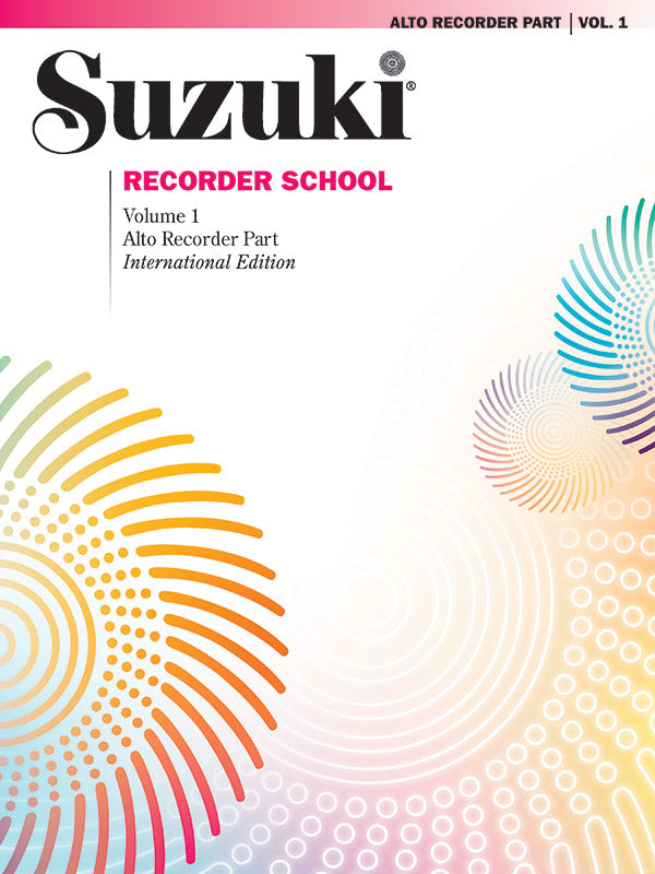 Suzuki Recorder Alto Vol. 1