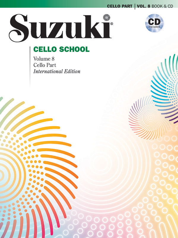 Suzuki Violoncello School Vol. 8 - portada