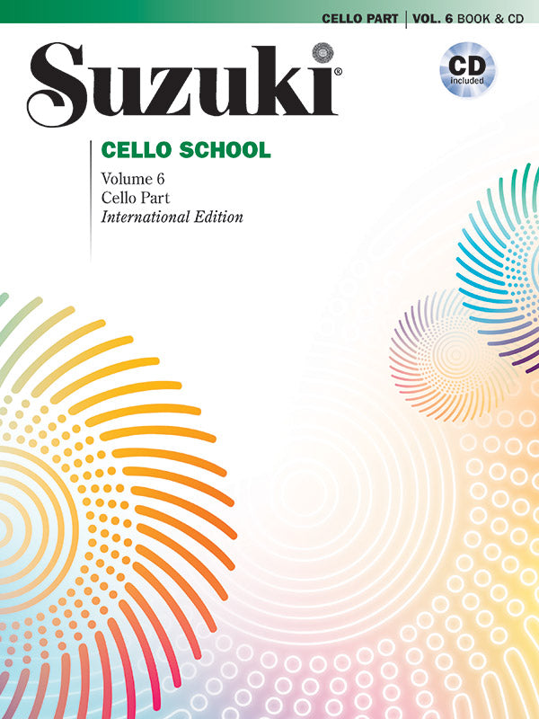 Suzuki Violoncello School Vol. 6 - portada