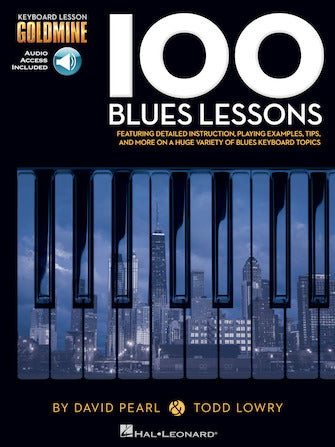 100 Blues Lessons - Keyboard Lesson Goldmine, Hal Leonard