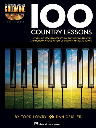 100 Country Lessons - Keyboard Lesson Goldmine, Hal Leonard