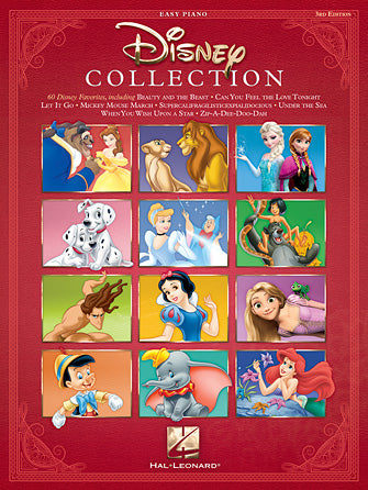 The Disney Collection Easy Piano - Hal Leonard HL00222535