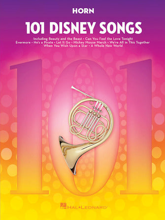 101 Disney Songs for Horn, Hal Leonard