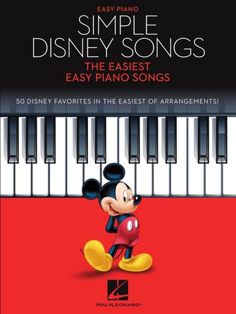 Simple Disney Songs Piano - Hal Leonard HL00355319