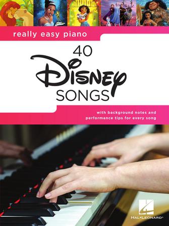 Really Easy Piano 40 Disney Songs - Hal Leonard HL00457282