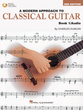 A Modern Approach to Classical Guitar, Libro 1 con CD. Varios.