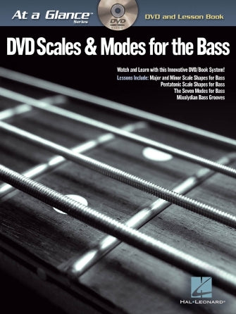 Scales & Modes for the Bass, At a Glance, con DVD. Varios.