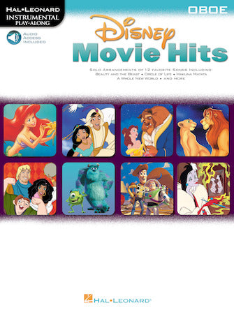 Disney Movie Hits para Oboe, Audio Online. Varios.