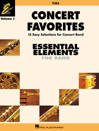 Concert Favorites Vol 1 Tuba