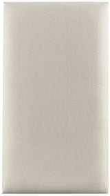 Tapa Banqueta Piano Stagg Terciopelo Blanco 52x29 cm VWH