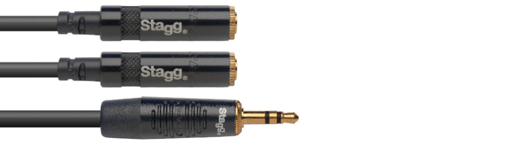 Cable Adaptador Stagg 10cm N-Series NYA010/MPS2MJSR