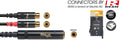 Cable Adaptador Stagg RCA 10cm N-Series NYA010/JS2CFR