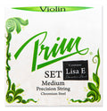 Juego Cuerdas Violin 4/4 Prim Precision Mi Lisa Media