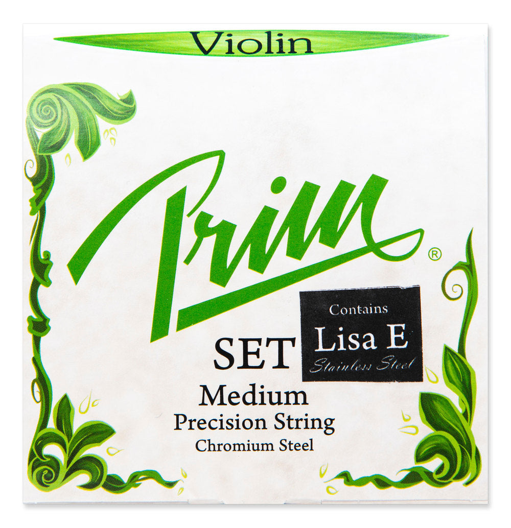Juego Cuerdas Violin 4/4 Prim Precision Mi Lisa Media