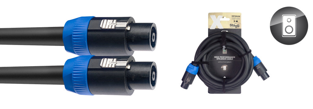 Cable Altavoz Stagg 3m XSP3SS25D