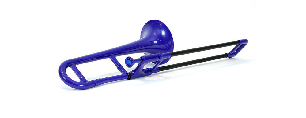 Trombon Alto Mib pBone Mini Azul - vista 5