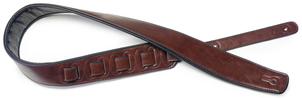 Correa Guitarra Stagg Piel Sintetica Marron