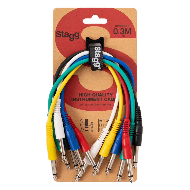 Cable Instrumento Stagg Jack 30cm SPC030 E