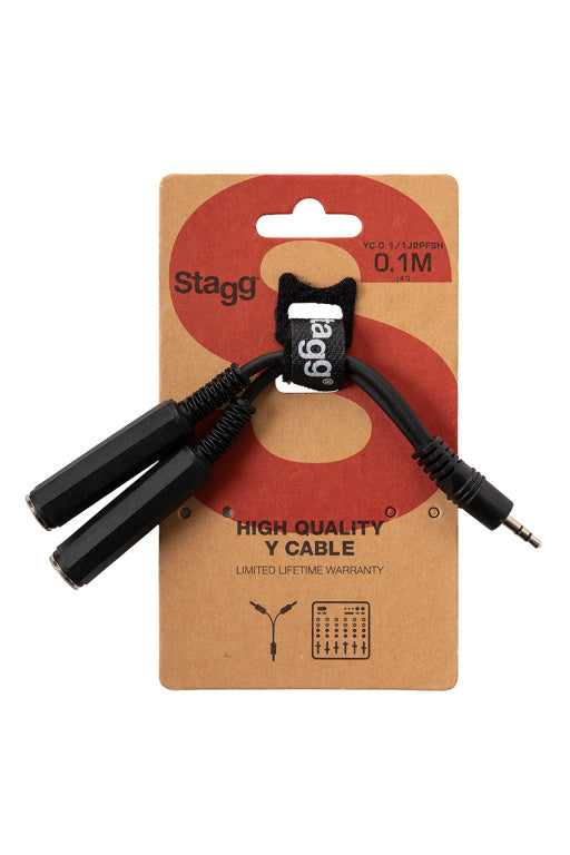 Cable Audio Stagg 0.1m YC-0,1/1J2PFSH