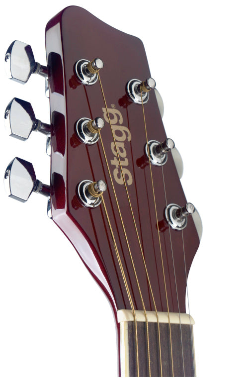 Guitarra Electroacustica Stagg SA20ACE Auditorium Cutaway Sunburst_02