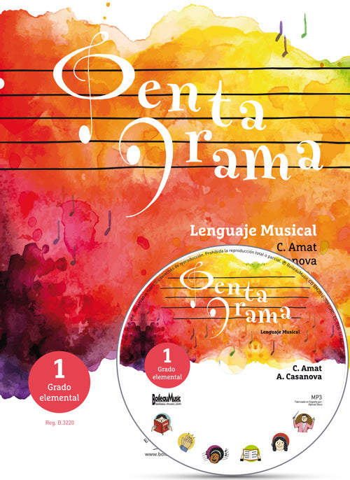 Pentagrama - Lenguaje Musical 1 (Grado Elemental)