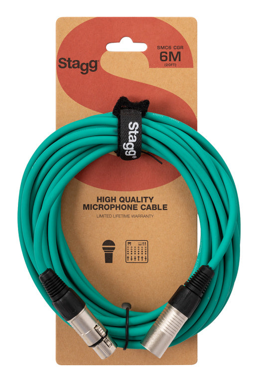Cable Audio Stagg XLR 6m S-Series SMC6 CGR