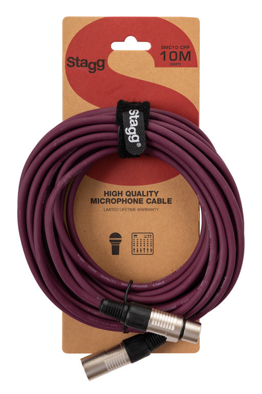 Cable Audio Stagg XLR 10m S-Series SMC10 CPP
