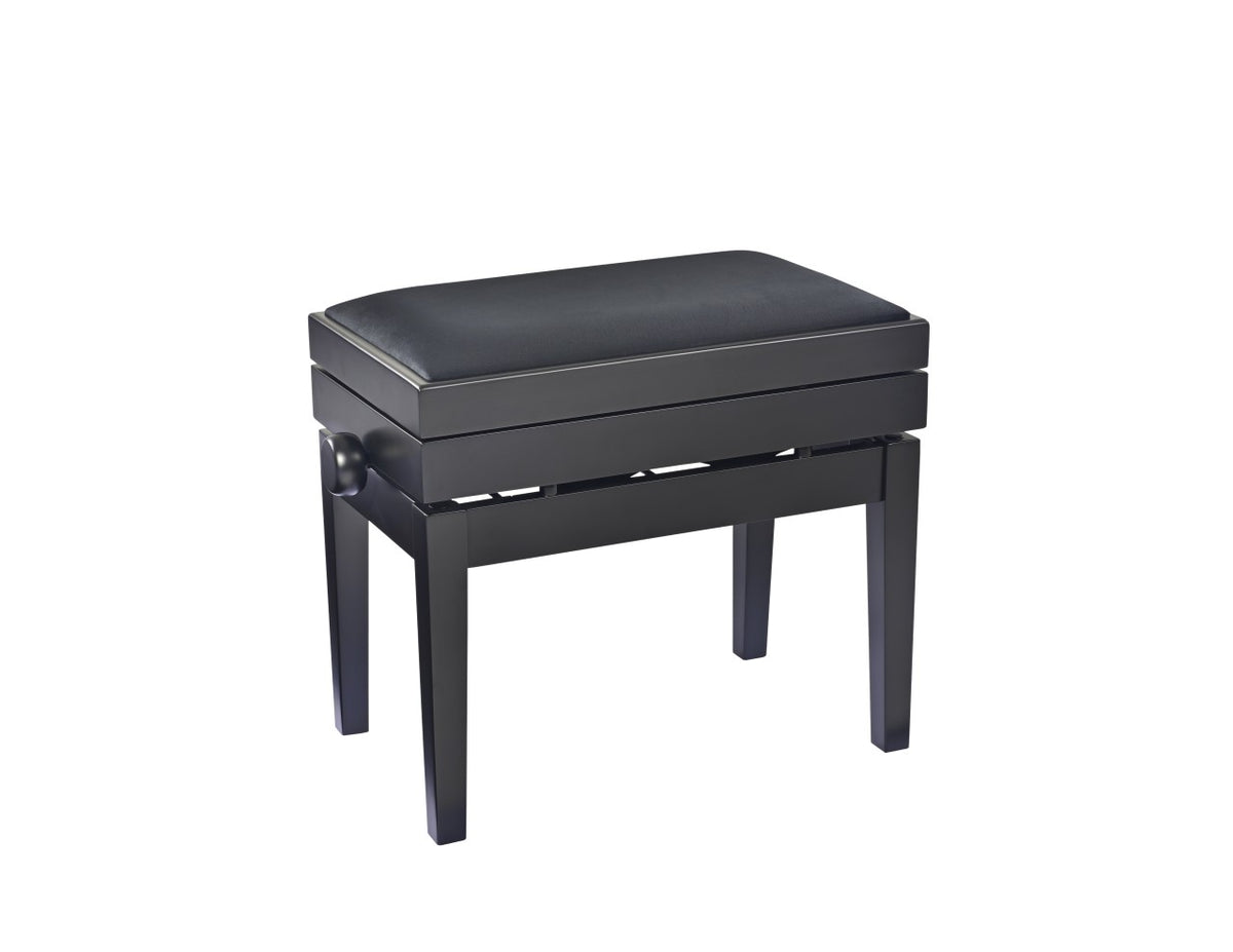 Banqueta_Piano_con_Compartimento_para_Partituras_K&M_Negro_Mate_Terciopelo_13955_01