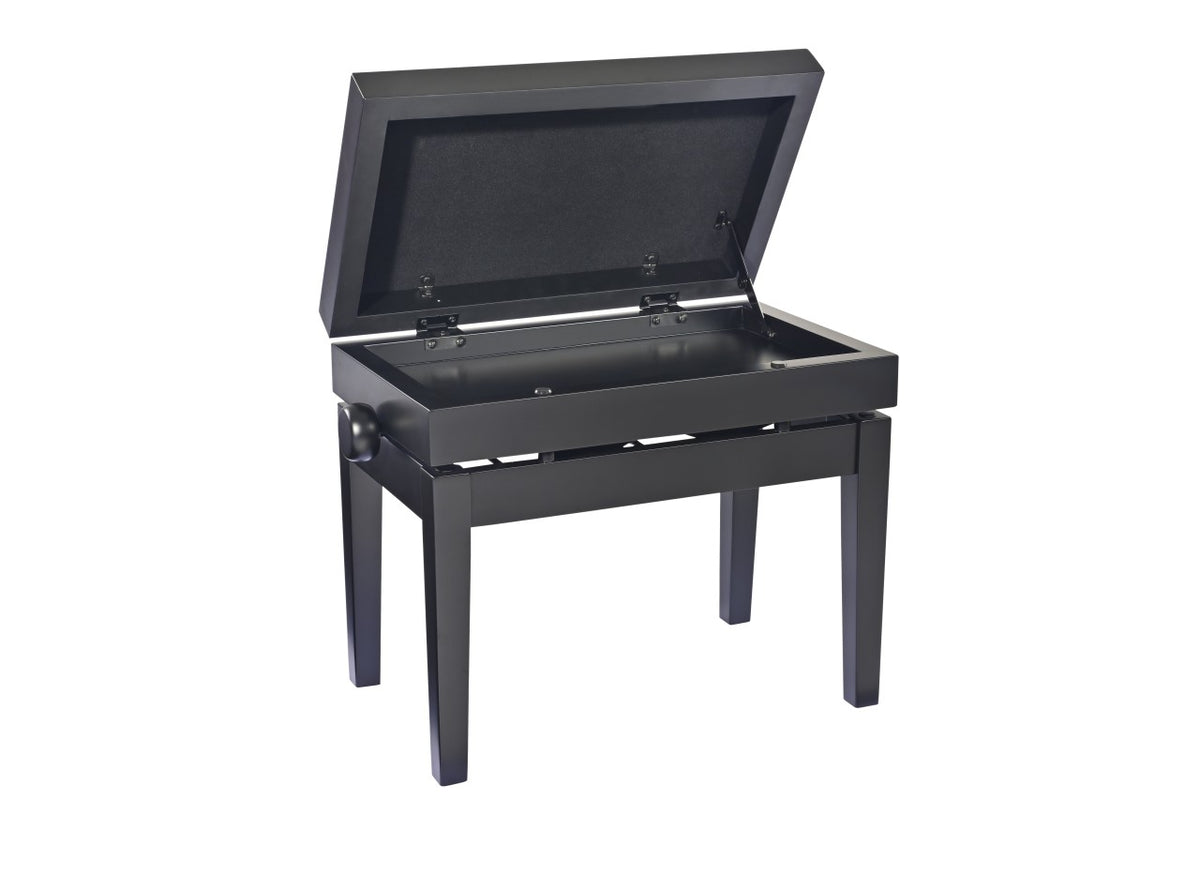 Banqueta_Piano_con_Compartimento_para_Partituras_K&M_Negro_Mate_Terciopelo_13955_02