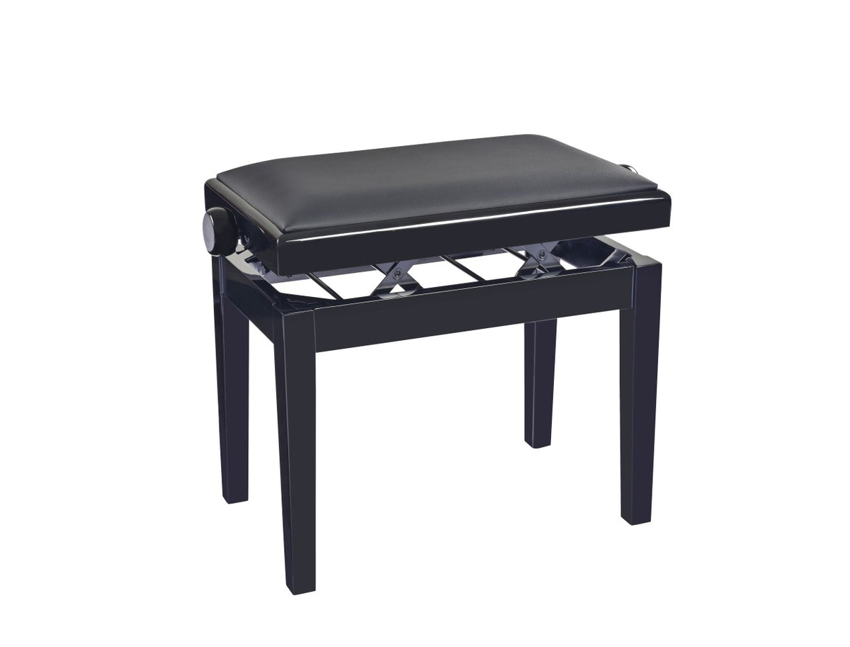 Banqueta_Piano_K&M_Doble_Tijera_Negro_Brillo_Polipiel_13976_02