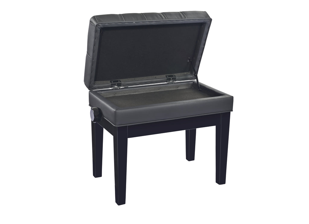 Banqueta_Piano_con_Compartimento_para_Partituras_K&M_Deluxe_Negro_Brillo_Polipiel_13986_02