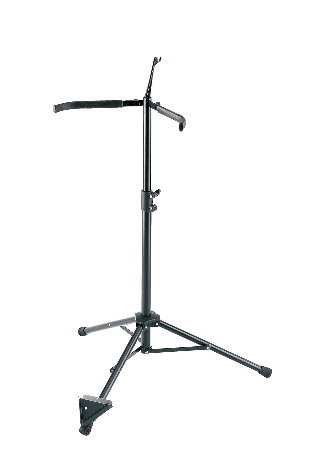 Soporte_Violoncello_K&M_con_Portaarco_Negro_14110_01