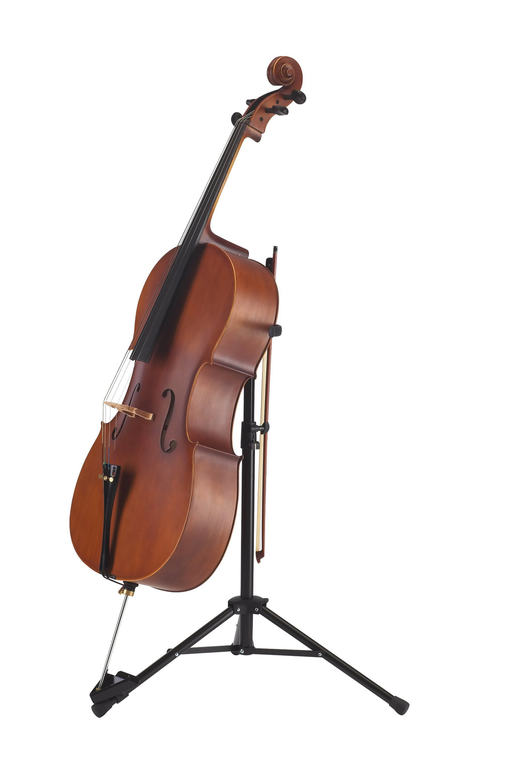 Soporte_Violoncello_K&M_con_Portaarco_Negro_14110_07