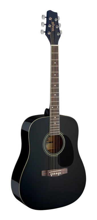 Guitarra Acustica Stagg SA20D Dreadnought Negra_01