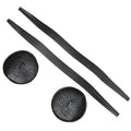 Juego Correa Platos Choque Ortola Negro