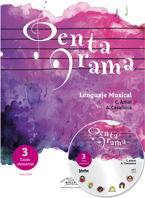 Pentagrama - Lenguaje Musical 3 (Grado Elemental)