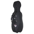 Estuche Violonchelo 1/2 Styrofoam Ortola Ref. 352 Mochila y Ruedas Negro
