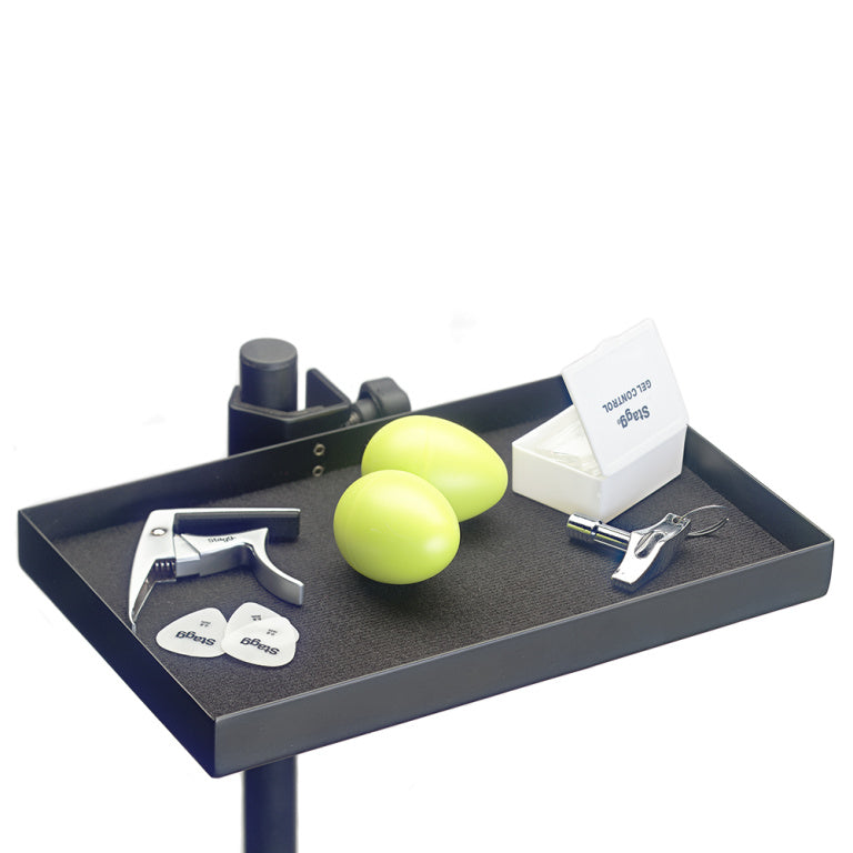 Bandeja Accesorios Stagg con Abrazadera 25x15 cm ACTR-2515 BK_02
