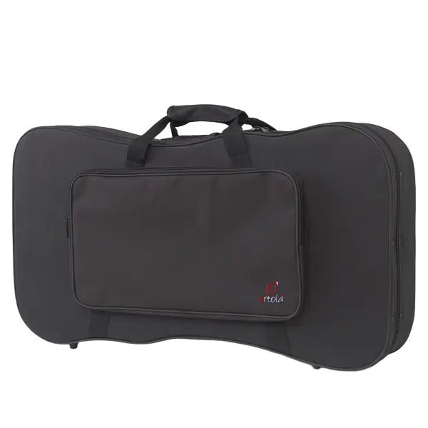 (HFS) Estuche Dos Timples Canarios Styrofoam Ortola Negro