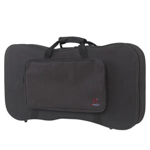 (HFS) Estuche Dos Timples Canarios Styrofoam Ortola Negro