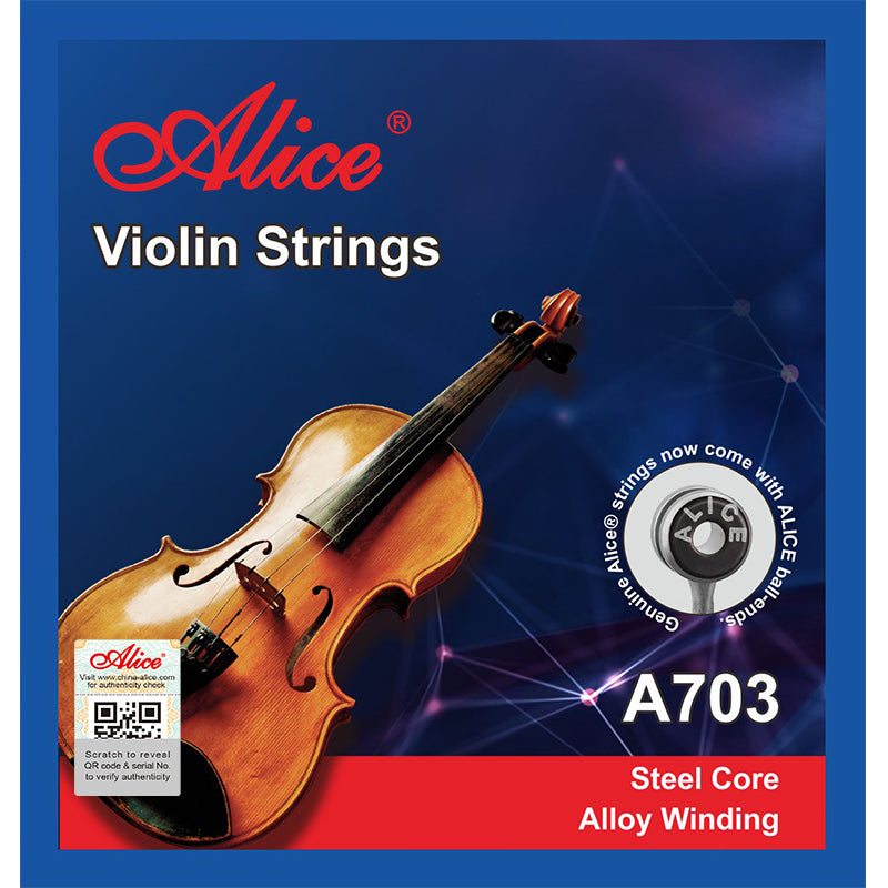Juego Cuerdas Alice Violin A703A