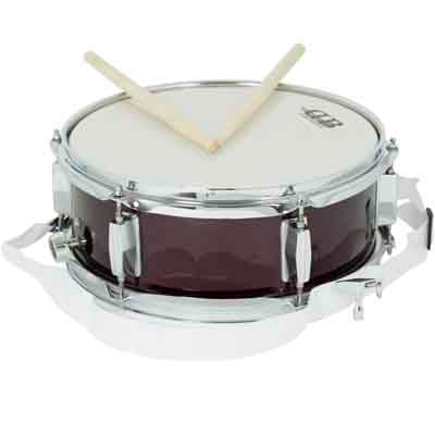 Caja Infantil DB Percussion 12x5 6 Div Abedul Bordonera Rojo Vino Ref. db0090